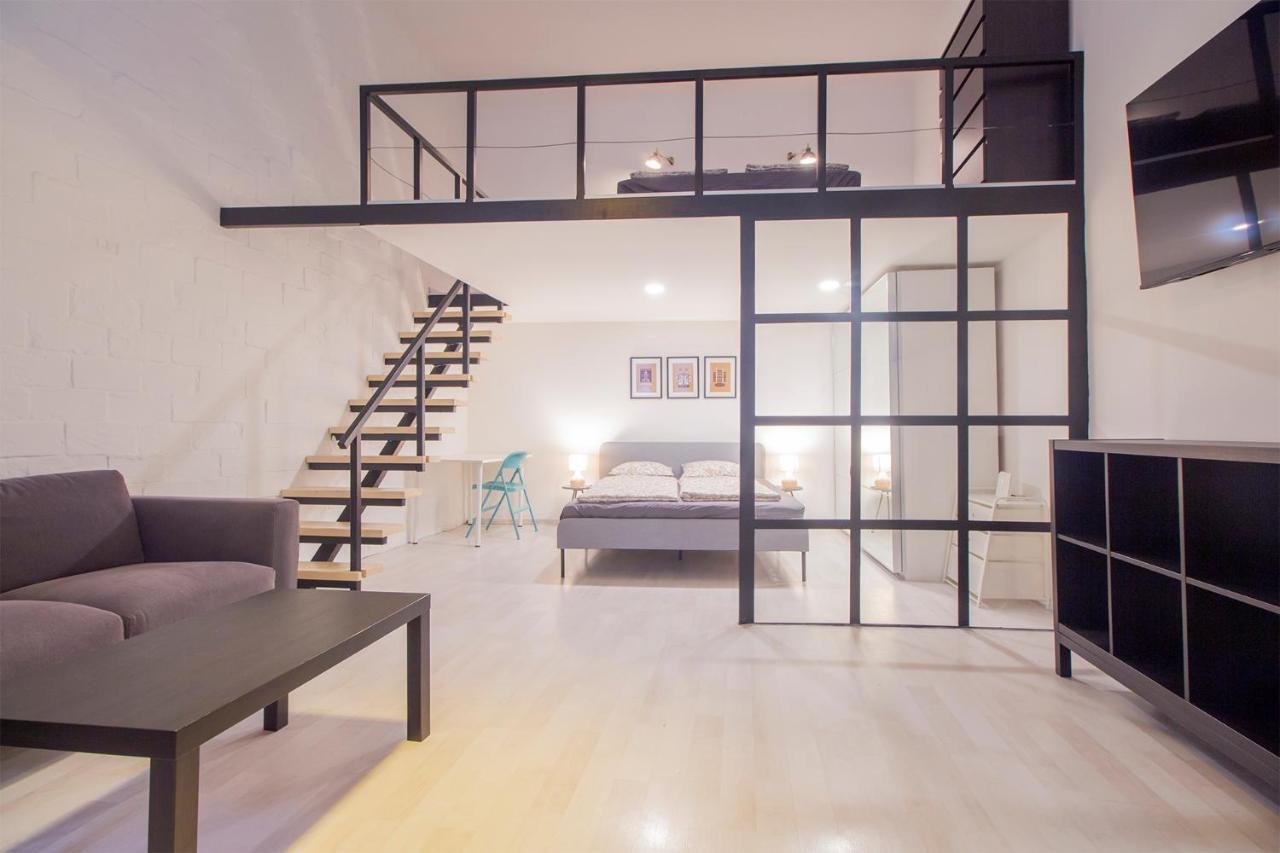 Industrial Double Loft Apartment Budapesta Exterior foto